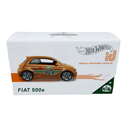 NIB *Hot Wheels Uniquely ID Fiat 500e Model "HW Metro" Car (Series 1) Limited Run