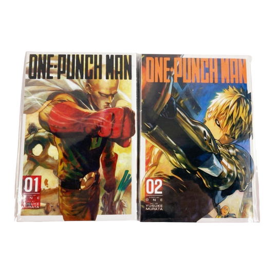 NIB *VIZ "One-Punch Man" DVD Volumes # 1-2  Yusuke Murata, Shonen Jump