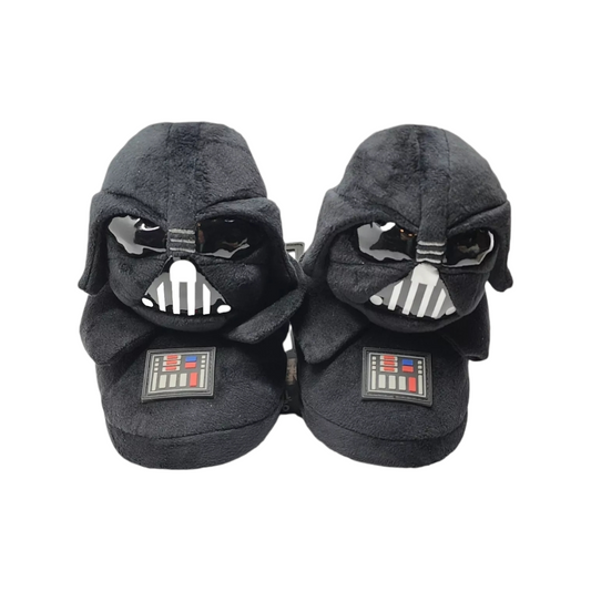 NWT *Star Wars Men's 3D Darth Vader Black Slippers, #RN151473 (13-14)