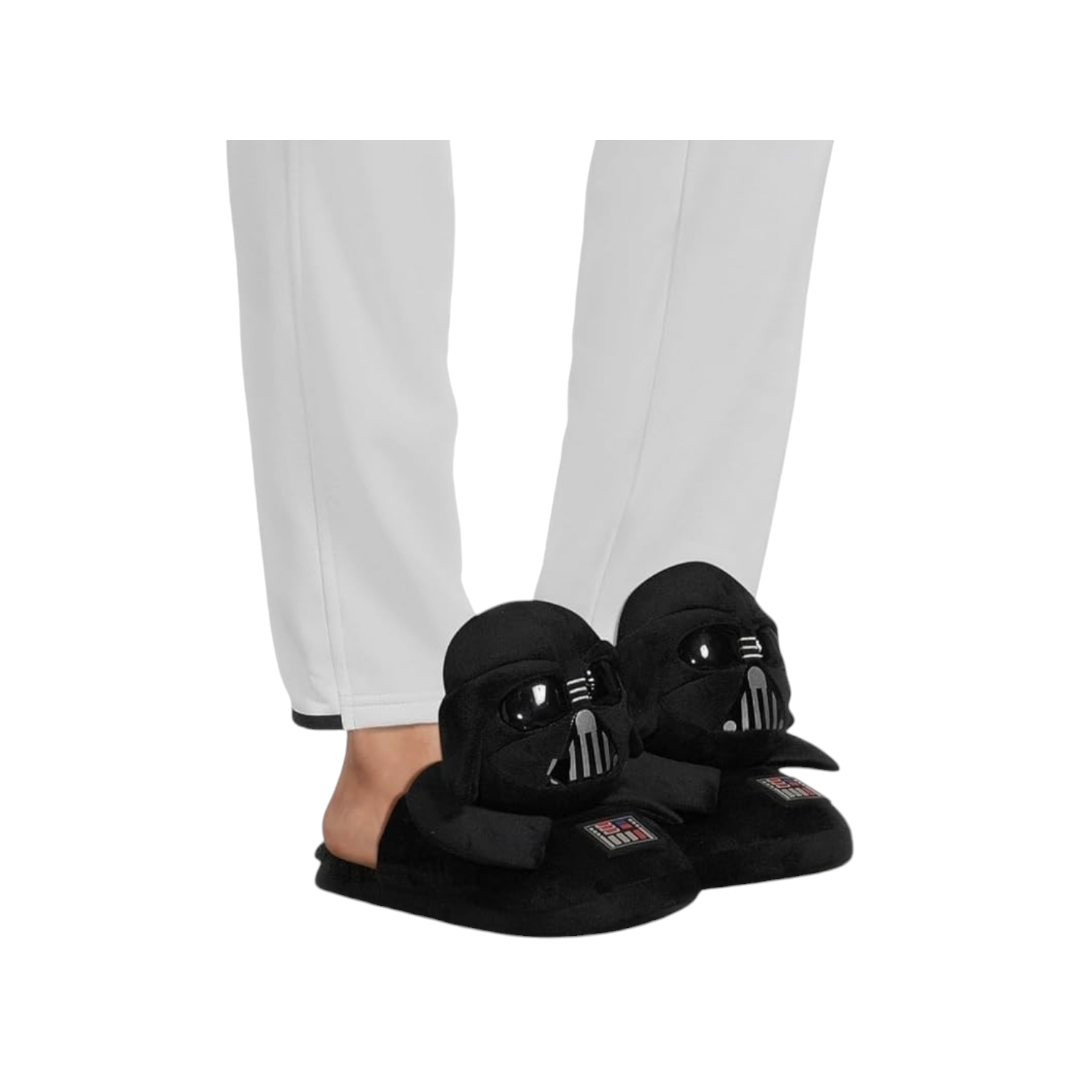 NWT *Star Wars Men's 3D Darth Vader Black Slippers, #RN151473 (13-14)