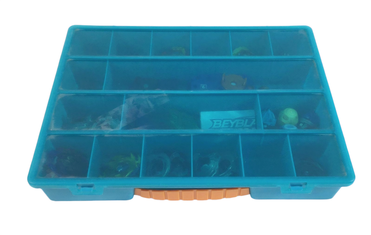 BEYBLADE *Storage Organizer w/ 30+ Beyblades + Components