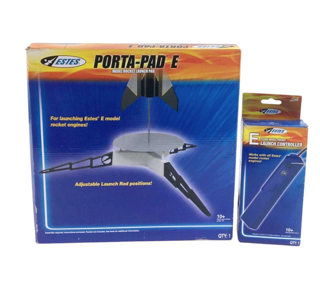 NIB *ESTES Model Rocket Launch Porta-Pad & Launch Controller