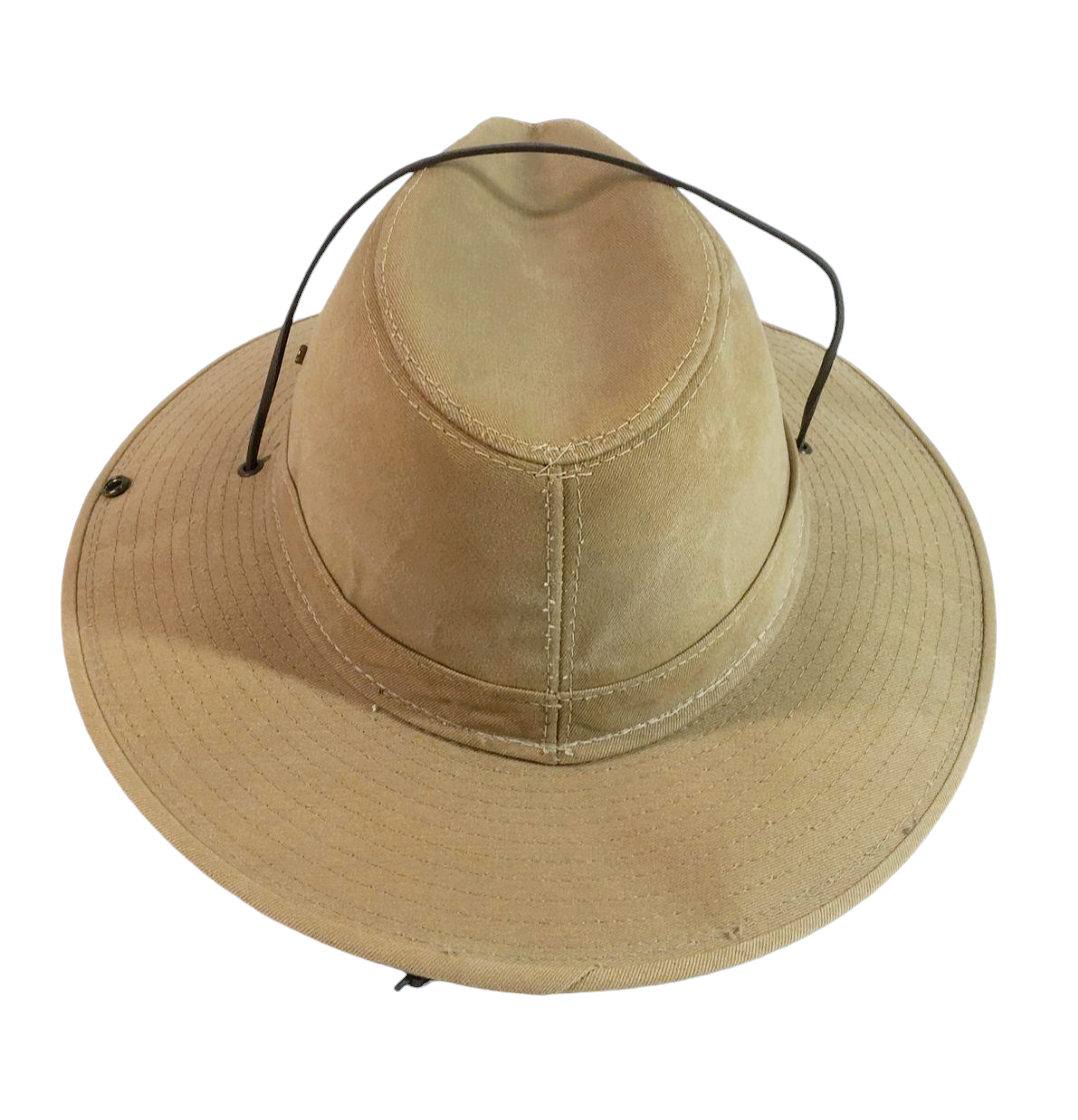 Hatquarters USA *Henschel Side Snap Aussie Sun Hat - Khaki Large (23")