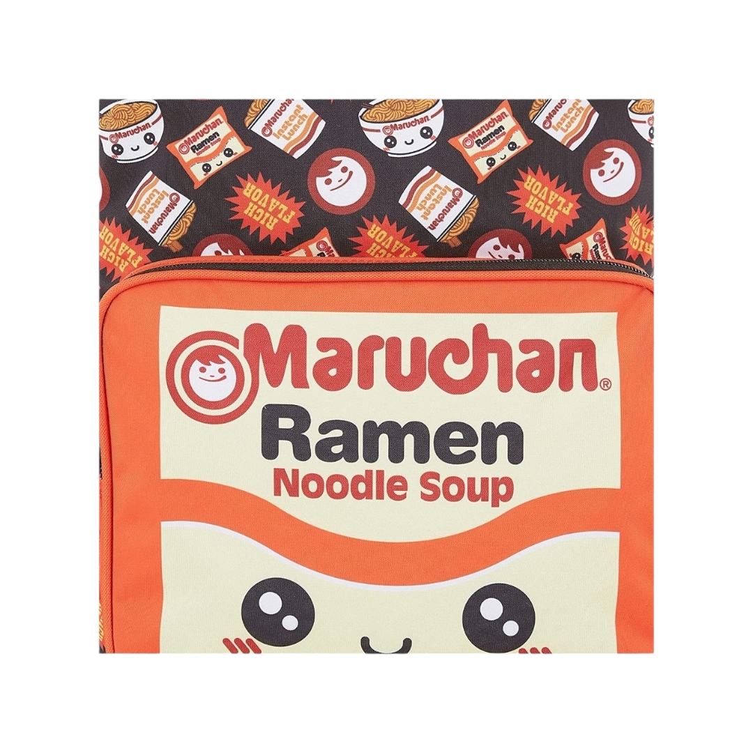 Maruchan Cup of Noodles Backpack 'Happiness in a Cup' Ramen Noodles Bookbag