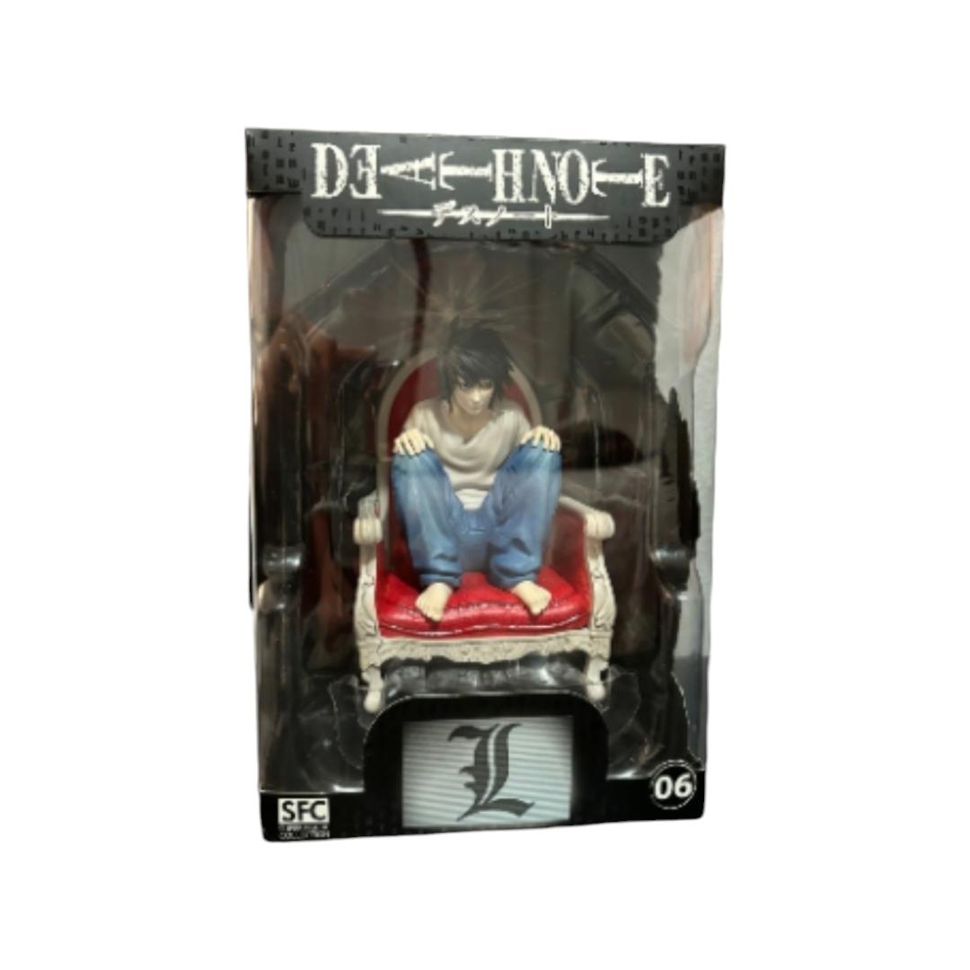 NIB *Abystyle Studio Death Note "L" #06 Anime Collectible PVC (9x6") Figurine