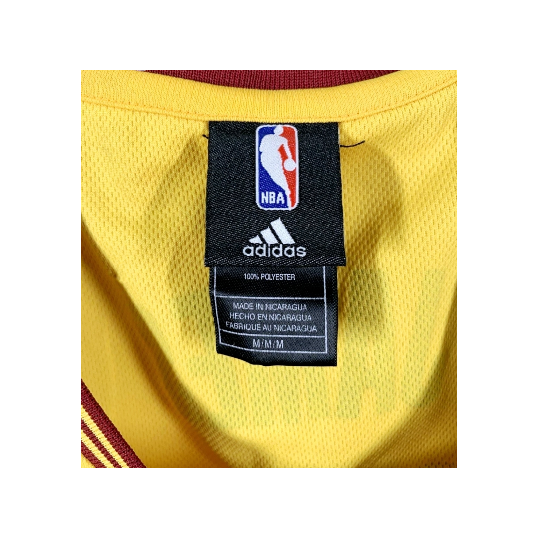 Adidas Men's Yellow Cleveland Cavaliers 'LeBron James' #23 NBA Jersey (sz Medium)