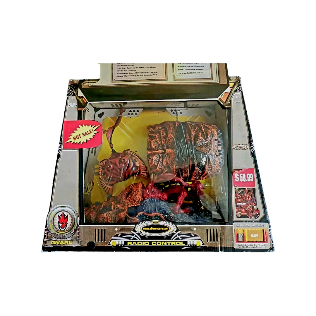 NIB *Spin Master Alien Racers 'Gnarl' Transforming Monster Radio Control/27 MHz