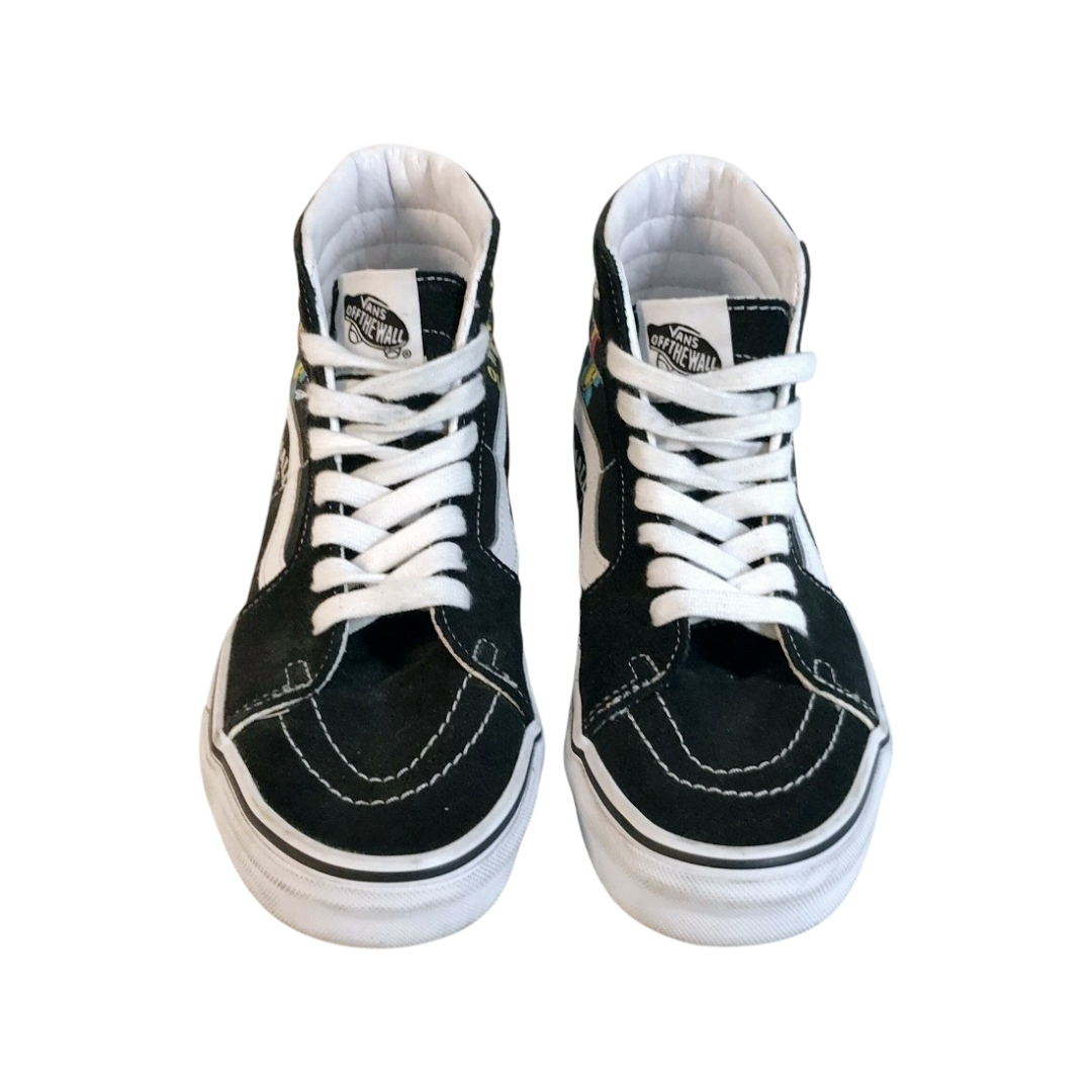 VANS OFF Project X Better Day SK8-Hi Shoes Black/White (Size M6/W7.5)