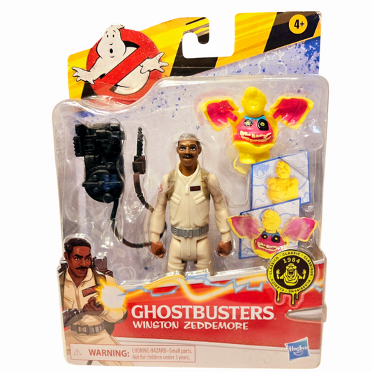 NIB *Vintage GhostBusters Winston Zeddemore 5" Figure w/ Accessories (1984)