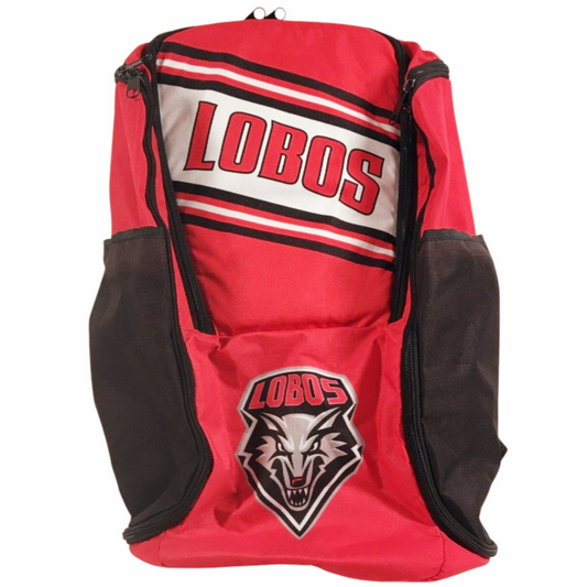 Great *LOBO Backpack (UNM) "University of New Mexico" Red/Black Large