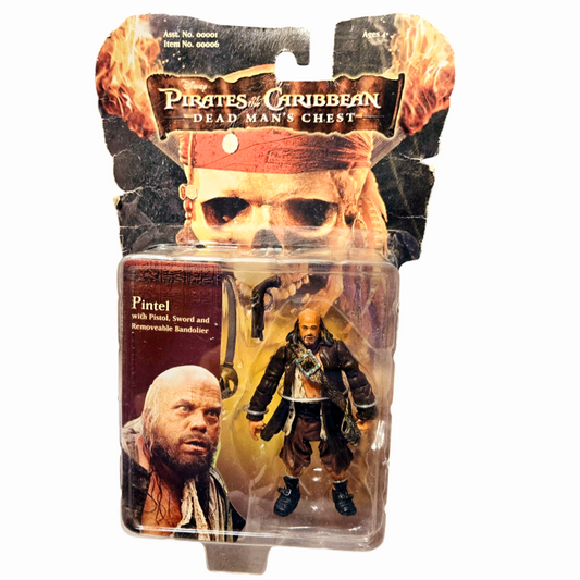 NIB *Zizzle Pirates of the Caribbean "Dead Mans Chest" PINTEL 3.75" Figure (2006)