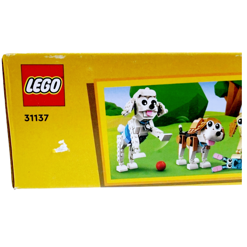 NIB *Lego Creator 3-in-1 Set Adorable Dogs #31137 (475 pc)  Pug, Poodle, Beagle & more