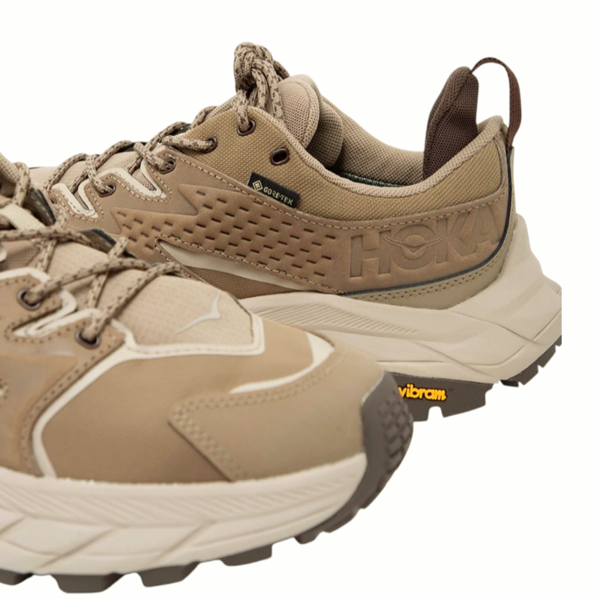 Hoka One One M Anacapa Low (GTX) Gore-Tex Men's Oxford Tan Shoes (14D)