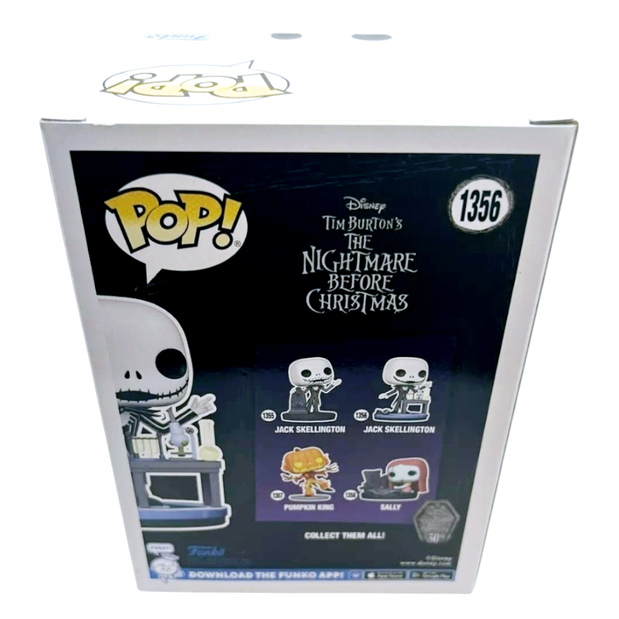 NIB *Funko Pop! Disney The Nightmare Before Christmas #1356 Jack Skellington/Lab Figure