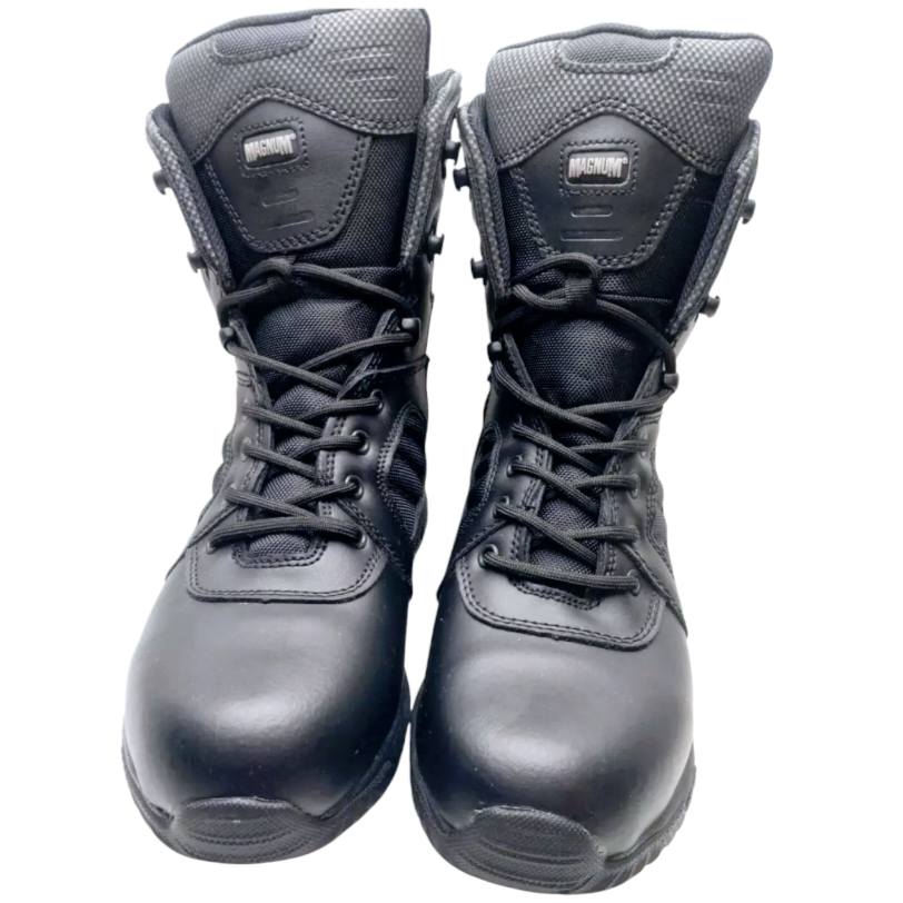 Magnum Lynx 8.0 Side-Zip Tactical Police Security Uniform BOOTS Black (9M)