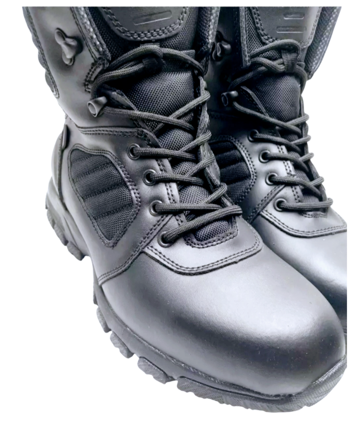 Magnum Lynx 8.0 Side-Zip Tactical Police Security Uniform BOOTS Black (9M)