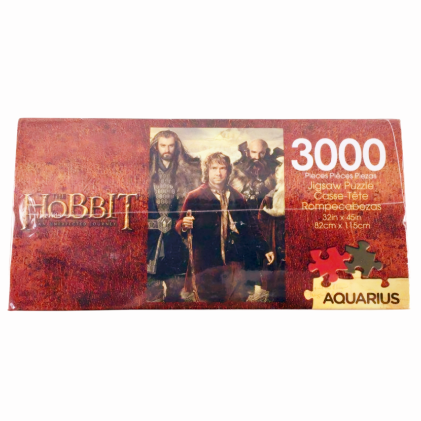 NIB *Aquarius "The Hobbit" 3000pc Jigsaw Puzzle Finished (31.5" x 44")