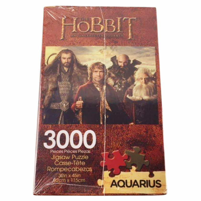 NIB *Aquarius "The Hobbit" 3000pc Jigsaw Puzzle Finished (31.5" x 44")