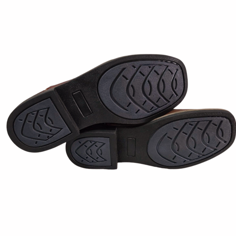 New *Dark Brown Cody James Boys' Ryder Western Boots Square Toe (Size 4D)