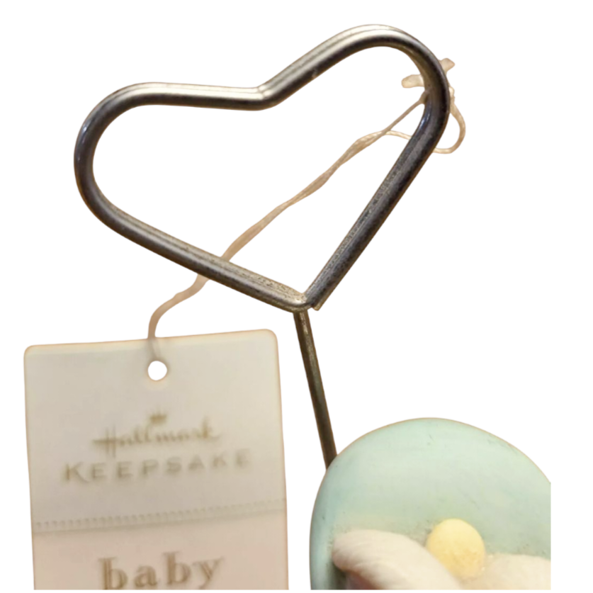 NWT *Hallmark Keepsake Four (4) Baby Bunny Figure Photo/Name Card/Note Holder