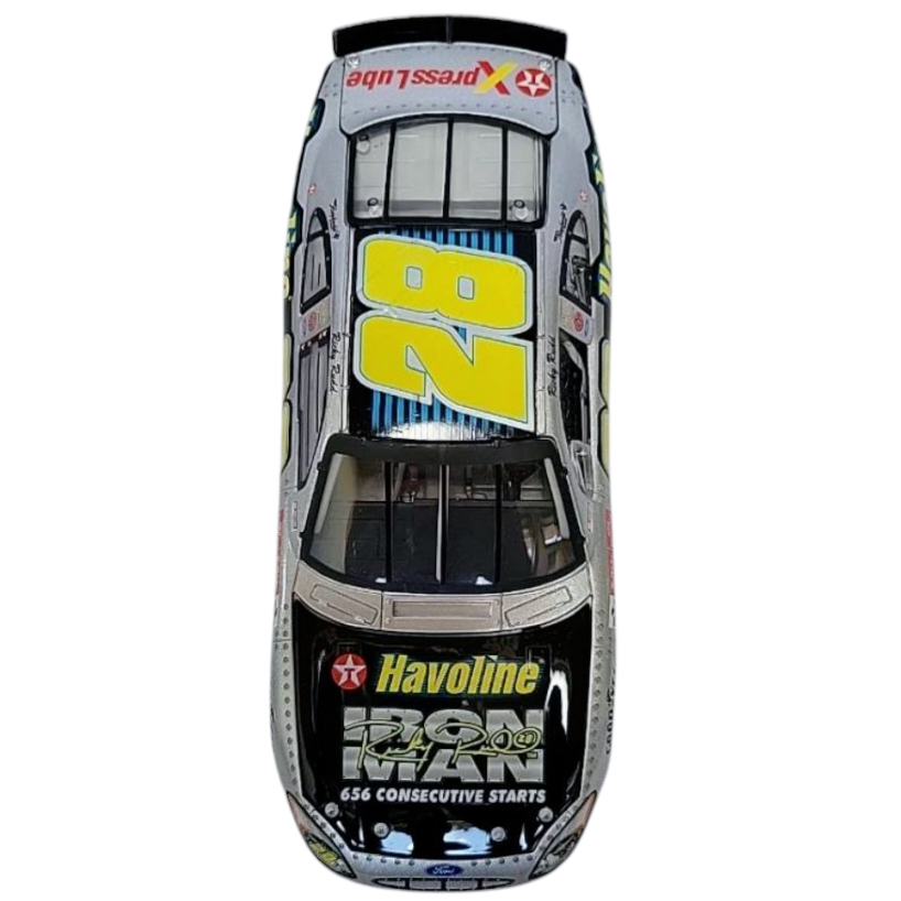 NIB *Nascar Havoline #28 Ricky Rudd 'Ironman' Die Cast 1:24 (2002 Taurus)