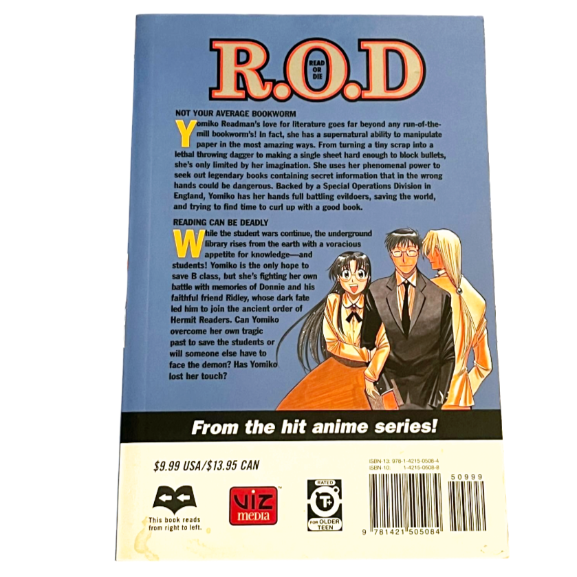 Read and Die, Vol. #3 by Hideyuki Kurata (Manga) Book