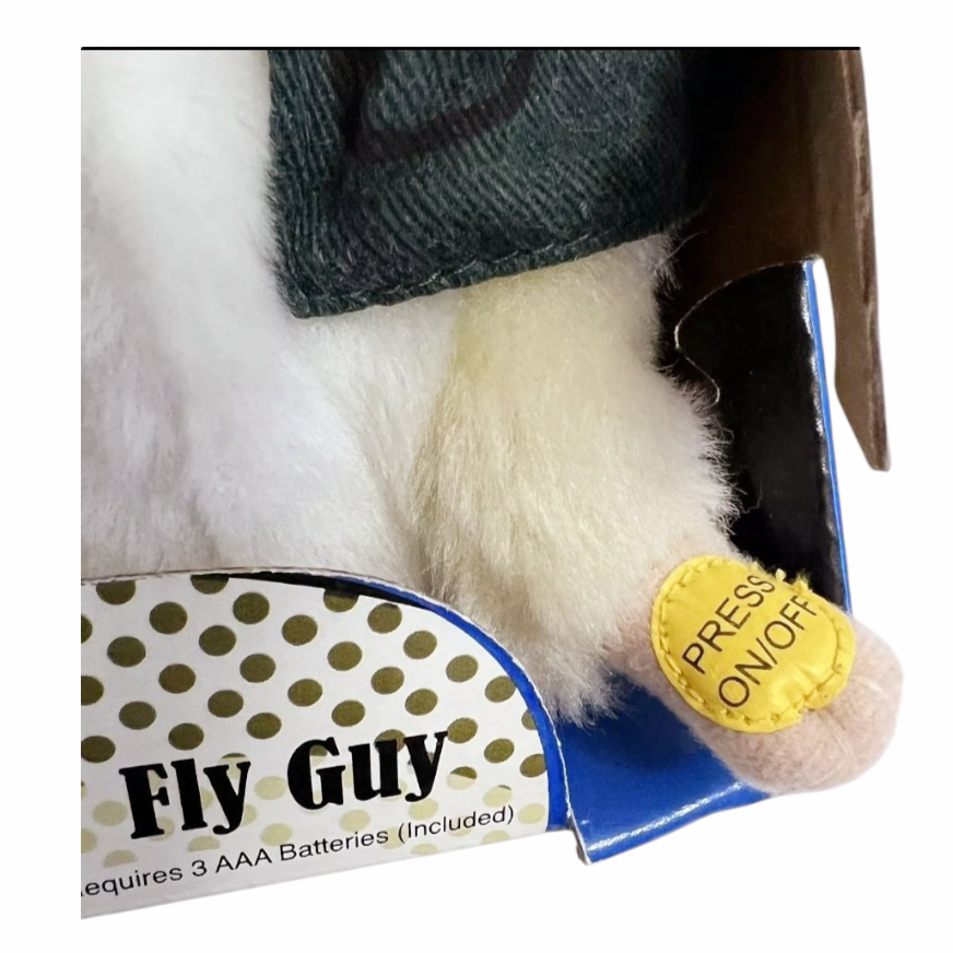 NIB *Dancing Hamster Fishing "Fly Guy" Dances Plays Song Gemmy (2003)