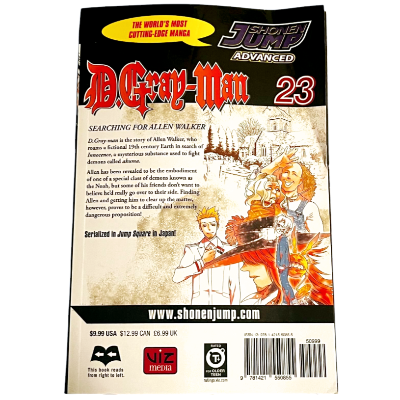 D. Gray-man, Vol. #23 (Katsura Hoshino) ShonenJump Book Manga