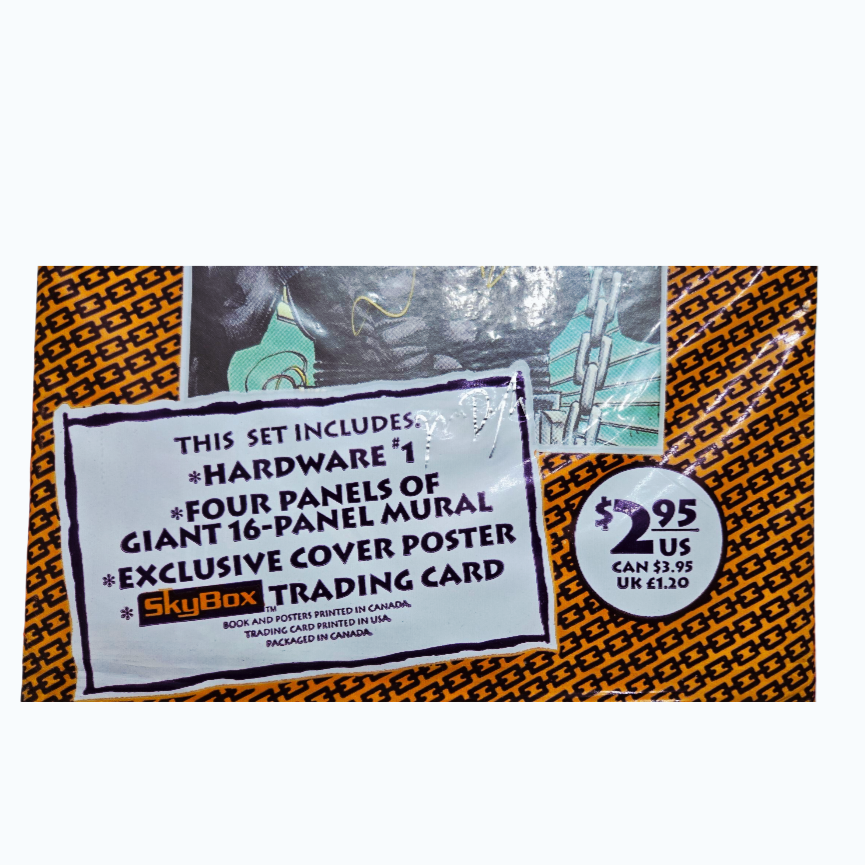 "Hardware" #1, *DC Milestone Comics 1993, Polybag Sealed SIGNED Collector Edition