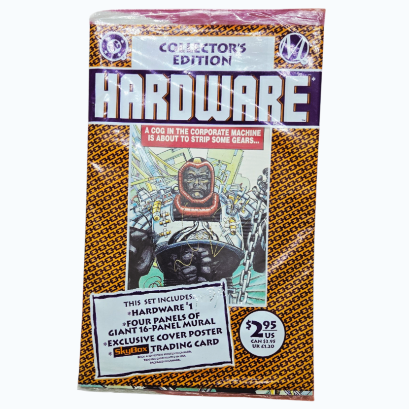 "Hardware" #1, *DC Milestone Comics 1993, Polybag Sealed SIGNED Collector Edition