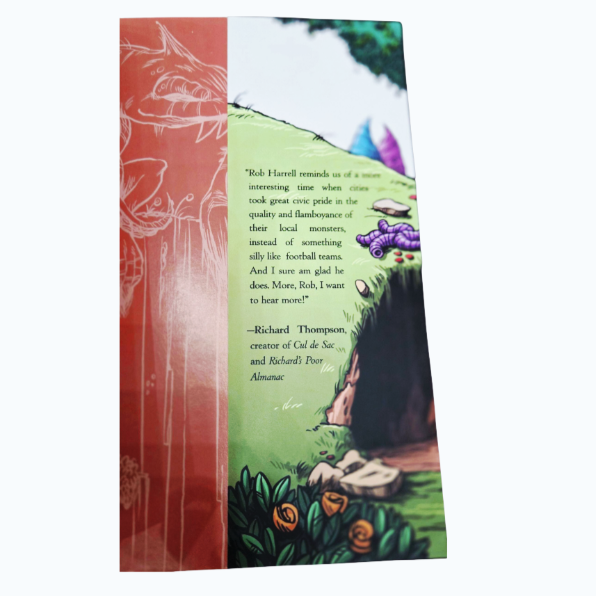 'Monster On The Hill' *Rob Harrell (2020) Expanded Edition Children Book