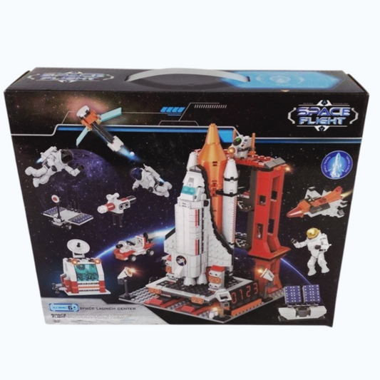 NIB *Space Flight Space Launch Center Bldg. Set Space Exploration Shuttle Toy