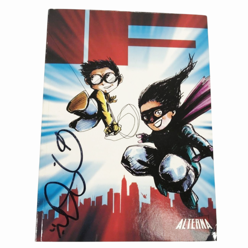 Signed *IF Anthology: Super Powers Comic Book / Peter Simeti (2016) 384 pgs