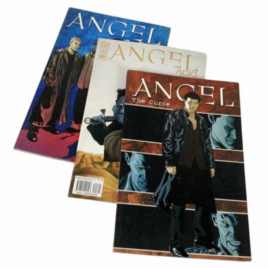 ANGEL *3 Comic Books: The Curse, Masks, Old Friends (2006) Asylum/IDW