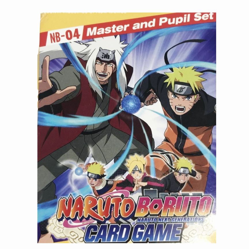 NIB *Chrono Clash Naruto Boruto Card Games NB-03 & NB-04 Expansion Sets