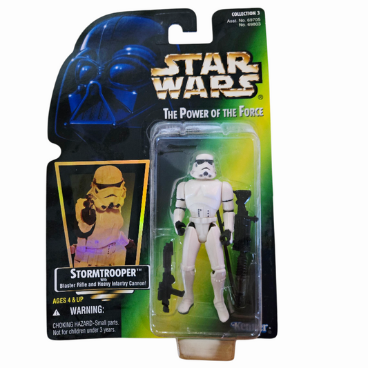 NIB *Star Wars: Power of the Force 'Stormtrooper' Action Figure