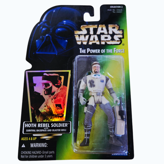 NIB *Star Wars: Power of the Force 'HOTH REBEL SOLDIER' Action Figure