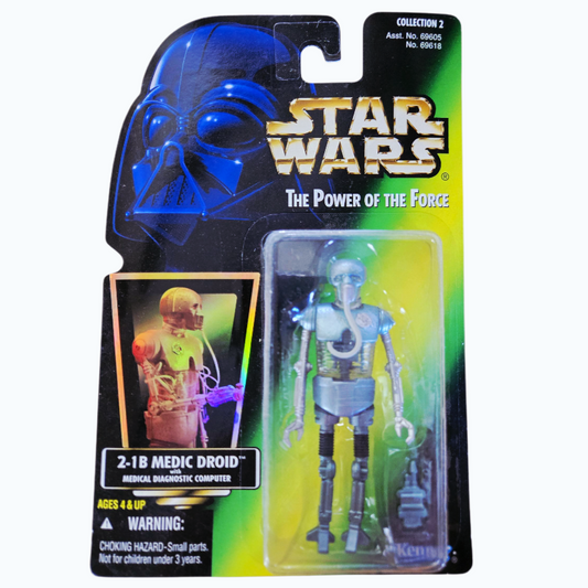 NIB *Star Wars: Power of the Force '2-1B MEDIC DROID' Action Figure