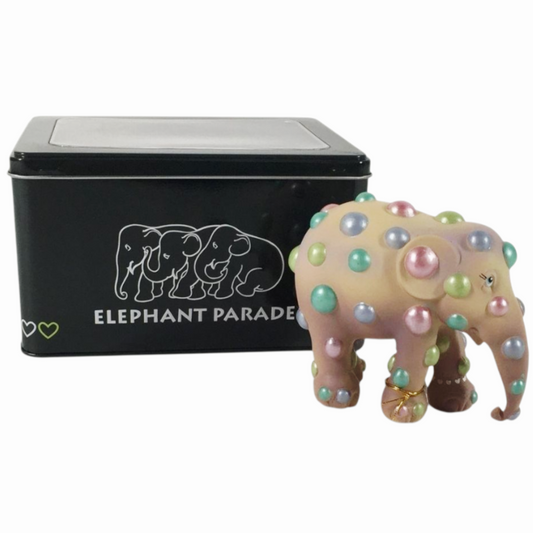 NIB *Cute ELEPHANT Parade Multicolor Dots Figurine (Ltd Ed.) #24603