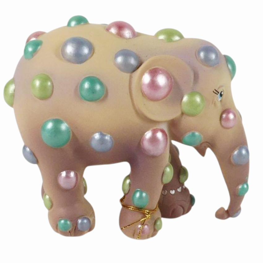 NIB *Cute ELEPHANT Parade Multicolor Dots Figurine (Ltd Ed.) #24603