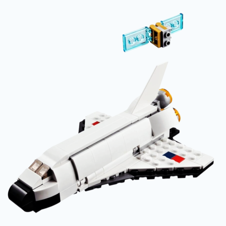 NIB *Legos CREATOR 3-in-1 Space Shuttle Toys Building Ships Astronaut #31134