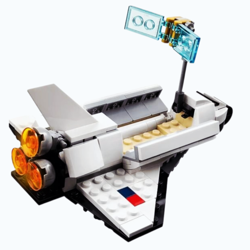 NIB *Legos CREATOR 3-in-1 Space Shuttle Toys Building Ships Astronaut #31134