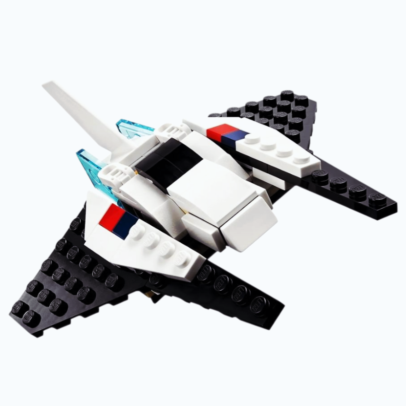 NIB *Legos CREATOR 3-in-1 Space Shuttle Toys Building Ships Astronaut #31134