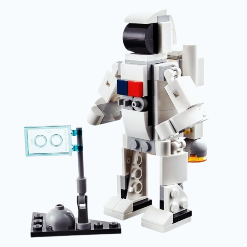 NIB *Legos CREATOR 3-in-1 Space Shuttle Toys Building Ships Astronaut #31134