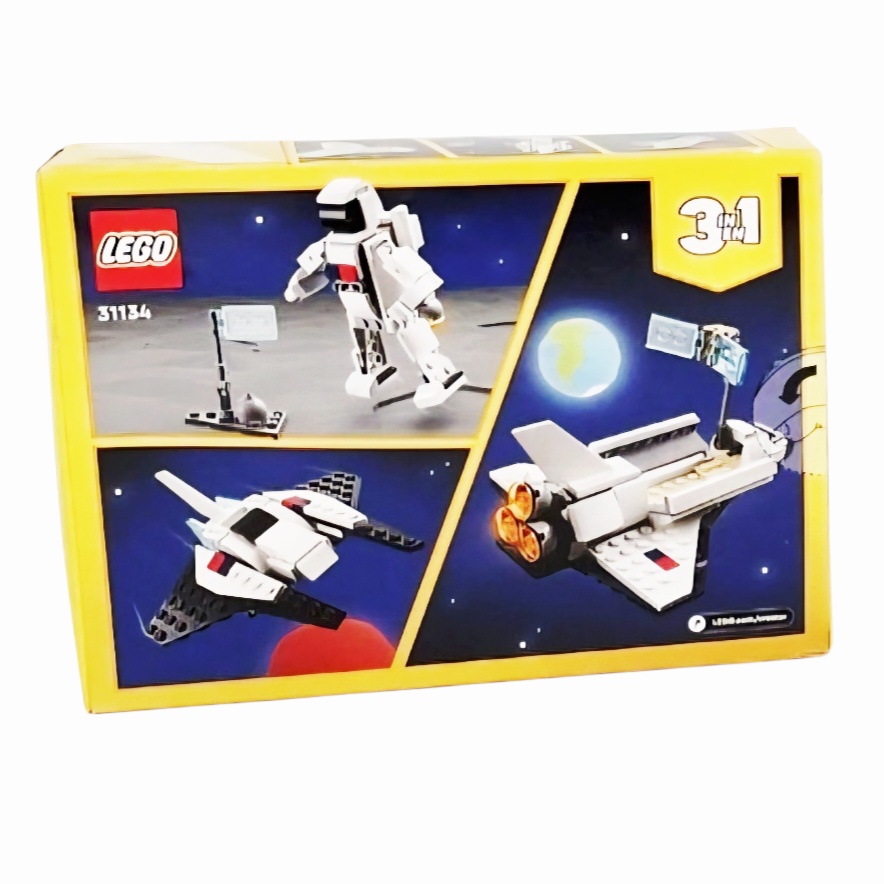 NIB *Legos CREATOR 3-in-1 Space Shuttle Toys Building Ships Astronaut #31134