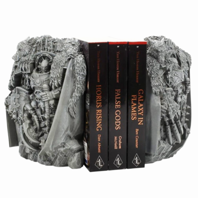 Black Library *Horus Lupercal BOOKENDS Warhammer Horus Heresy Ltd. Ed. - Retired