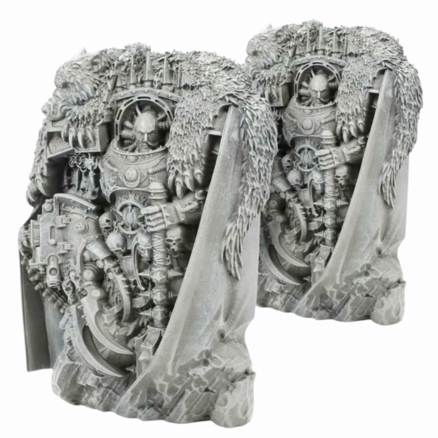 Black Library *Horus Lupercal BOOKENDS Warhammer Horus Heresy Ltd. Ed. - Retired