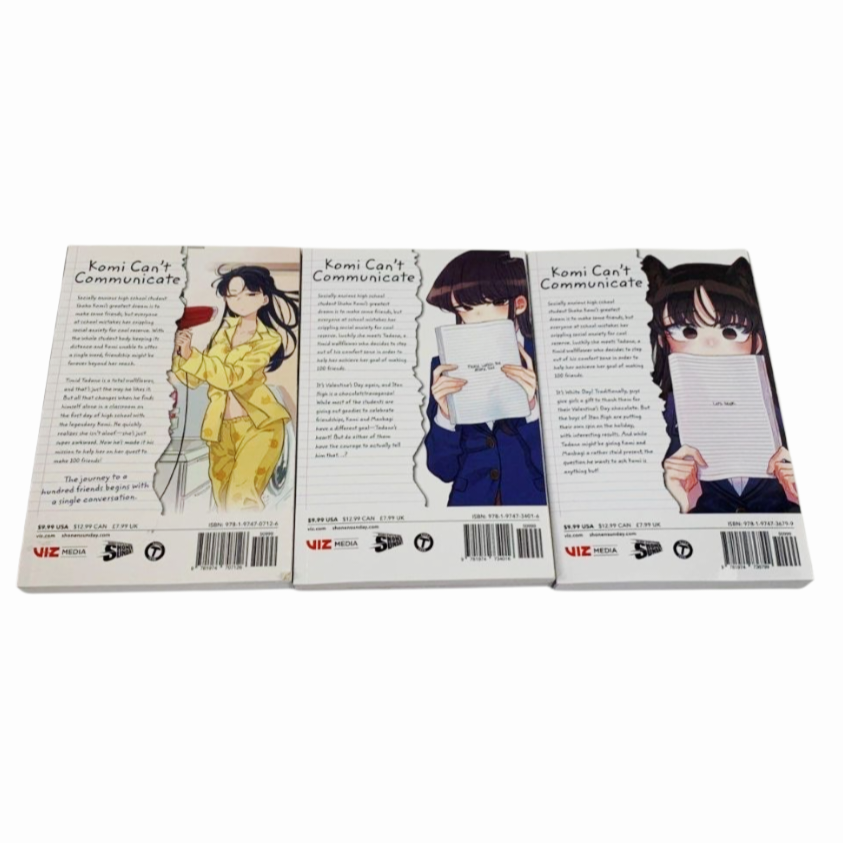 Great *Manga 'Komi Can't Communicate' Vol. 1, 23 & 24 Books English (T. Odo)