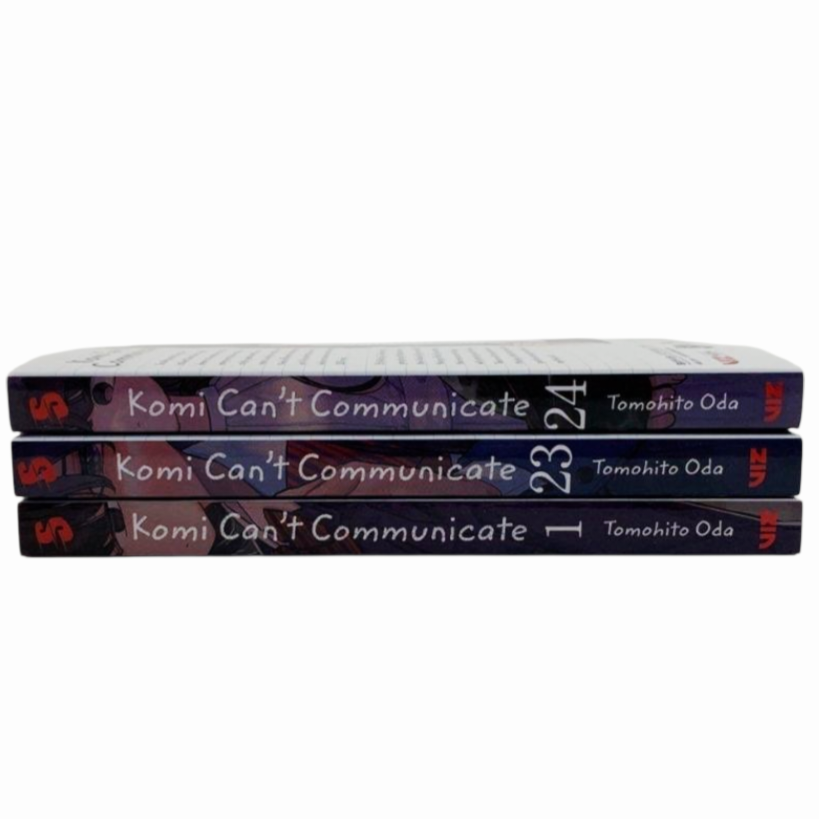 Great *Manga 'Komi Can't Communicate' Vol. 1, 23 & 24 Books English (T. Odo)
