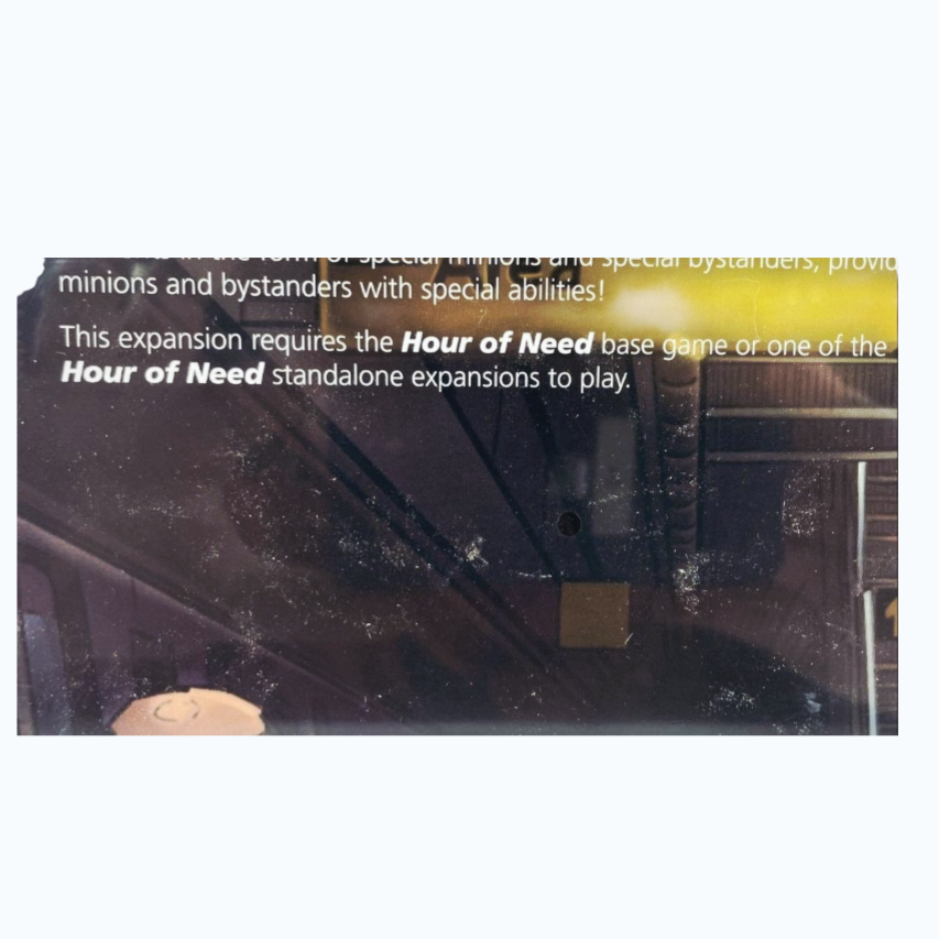 NIB *Blacklist 'Hour of Need' Bystander & Minion Upgrade Pack Expansion Pack